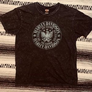 Harley-Davidson acid washed tee